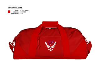 Duffle Bag, TX-794, Air Force, Teamtime, Team time, sublimation, custom sports apparel, team uniforms, spirit wear, spiritwear, sports uniforms, custom shirts, team store, custom team store, fundraiser sports, apparel fundraiser