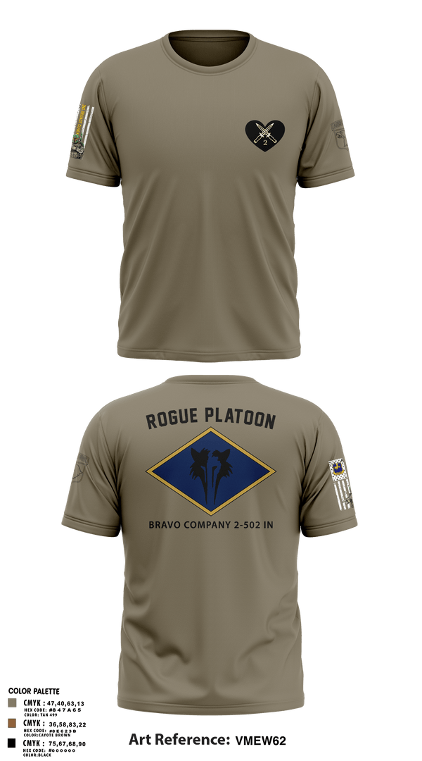 Short Sleeve Performance Shirt, B. CO 2-502, Army, Teamtime, Team time, sublimation, custom sports apparel, team uniforms, spirit wear, spiritwear, sports uniforms, custom shirts, team store, custom team store, fundraiser sports, apparel fundraiser