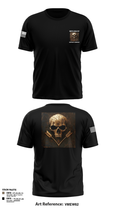 389th MI BN 57942620 Short Sleeve Performance Shirt - 2