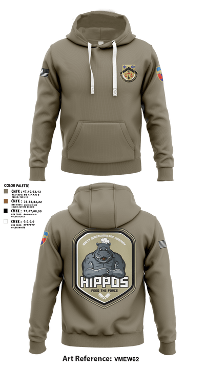 880th Quartermaster Company 80269205 Hoodie - 100