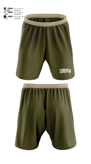 Athletic Shorts With Pockets, South’s Boot Camp, , Teamtime, Team time, sublimation, custom sports apparel, team uniforms, spirit wear, spiritwear, sports uniforms, custom shirts, team store, custom team store, fundraiser sports, apparel fundraiser