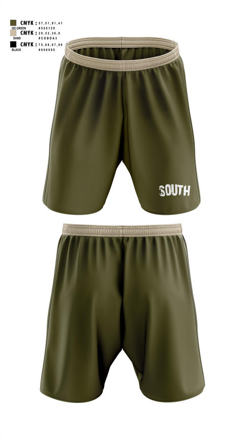 Athletic Shorts With Pockets, South’s Boot Camp, , Teamtime, Team time, sublimation, custom sports apparel, team uniforms, spirit wear, spiritwear, sports uniforms, custom shirts, team store, custom team store, fundraiser sports, apparel fundraiser