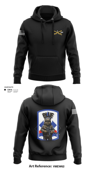 Hoodie, Bad boyzBlue Ewok, Army, Teamtime, Team time, sublimation, custom sports apparel, team uniforms, spirit wear, spiritwear, sports uniforms, custom shirts, team store, custom team store, fundraiser sports, apparel fundraiser