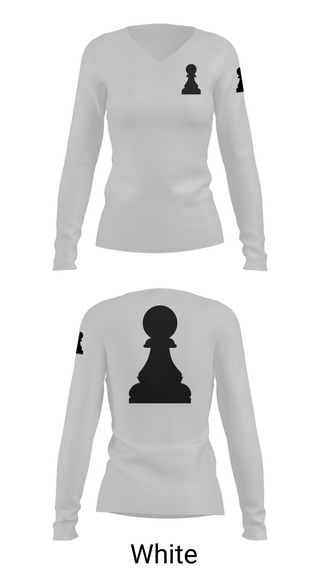 Womens Long Sleeve Vneck Shirt 1, PICTURE PAWN LLC, E-Sports, Teamtime, Team time, sublimation, custom sports apparel, team uniforms, spirit wear, spiritwear, sports uniforms, custom shirts, team store, custom team store, fundraiser sports, apparel fundraiser