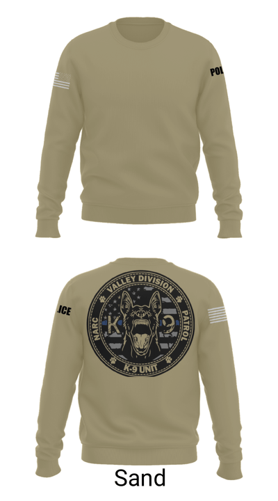 VALLEY K9 75951631 Crew Neck Sweatshirt - 81