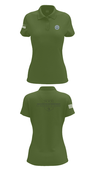 Womens Short Sleeve Performance Polo, GOLD STAR POLICE DEPARTMENT, , Teamtime, Team time, sublimation, custom sports apparel, team uniforms, spirit wear, spiritwear, sports uniforms, custom shirts, team store, custom team store, fundraiser sports, apparel fundraiser