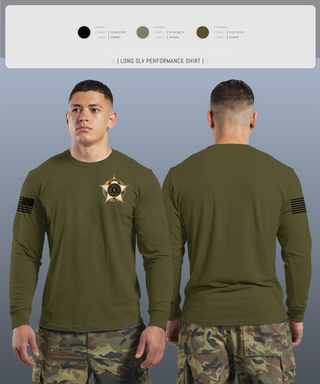 Long Sleeve Performance Shirt, Deputy Cleveland, Police, Teamtime, Team time, sublimation, custom sports apparel, team uniforms, spirit wear, spiritwear, sports uniforms, custom shirts, team store, custom team store, fundraiser sports, apparel fundraiser