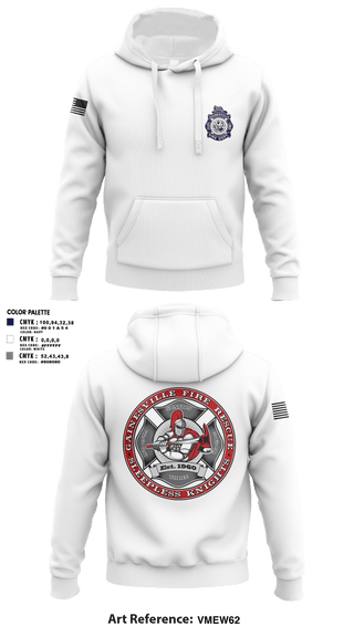 Hoodie, GFR Station 3, Fire Department, Teamtime, Team time, sublimation, custom sports apparel, team uniforms, spirit wear, spiritwear, sports uniforms, custom shirts, team store, custom team store, fundraiser sports, apparel fundraiser