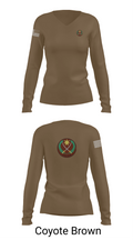 P.S.O 68871160 Women's Long Sleeve V-neck Shirt - 16