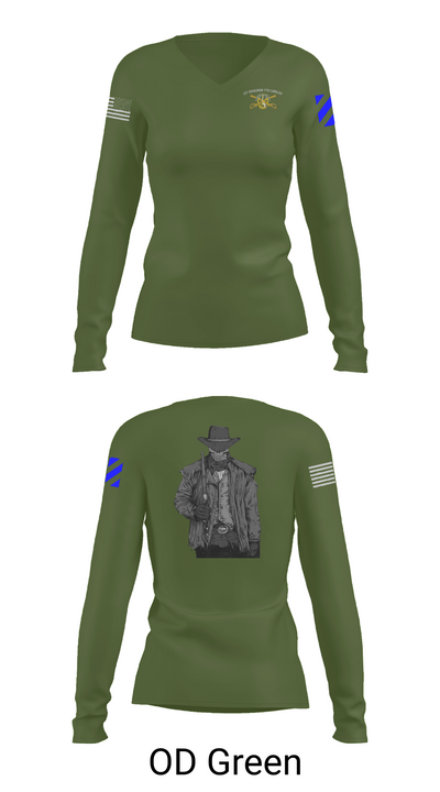 Bandoleros 86621412 Women's Long Sleeve V-neck Shirt - 57