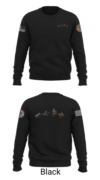 Crew Neck Sweatshirt, One GYm, Marines, Teamtime, Team time, sublimation, custom sports apparel, team uniforms, spirit wear, spiritwear, sports uniforms, custom shirts, team store, custom team store, fundraiser sports, apparel fundraiser