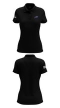 Keystone Bills Football and Cheer 89420686 Women's Short Sleeve Performance Polo  - 36