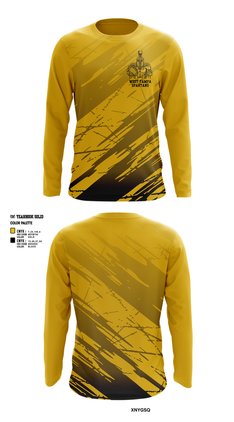 Long Sleeve Performance Shirt, West Tampa spartans, , Teamtime, Team time, sublimation, custom sports apparel, team uniforms, spirit wear, spiritwear, sports uniforms, custom shirts, team store, custom team store, fundraiser sports, apparel fundraiser