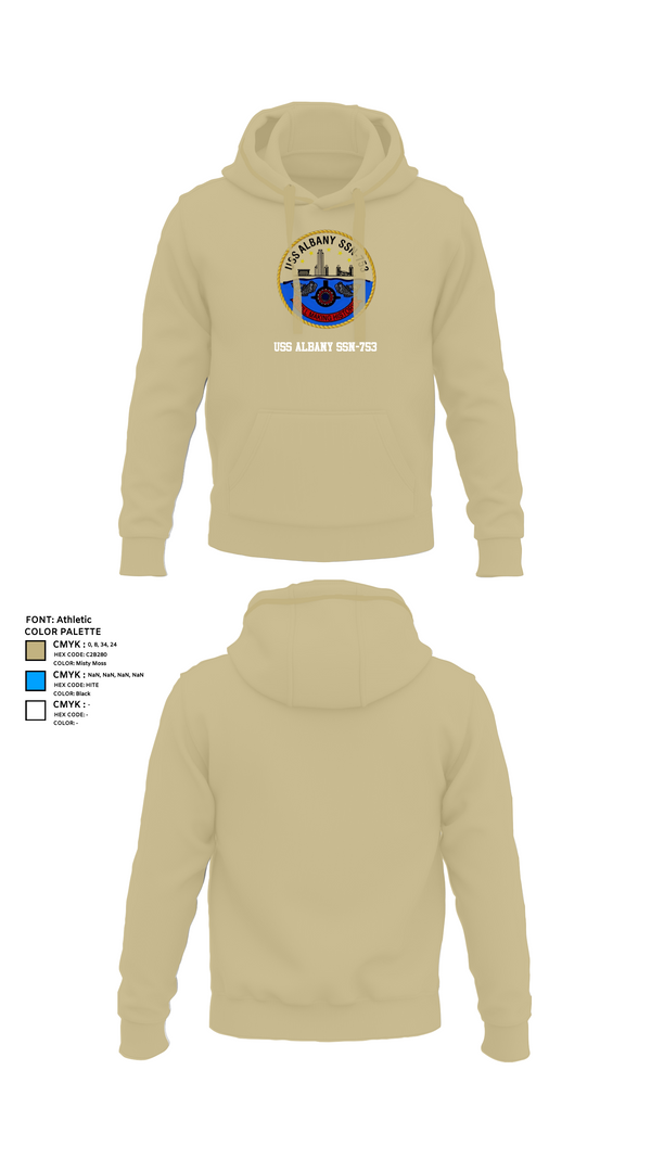 Hoodie, USS ALBANY SSN-753, , Teamtime, Team time, sublimation, custom sports apparel, team uniforms, spirit wear, spiritwear, sports uniforms, custom shirts, team store, custom team store, fundraiser sports, apparel fundraiser