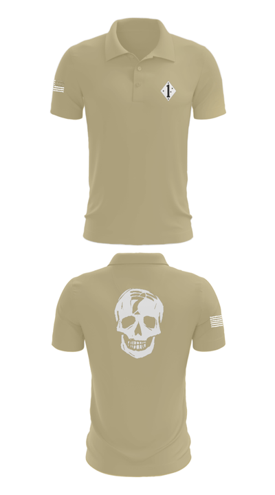 3/7 Kilo 3rd 36158608 Short Sleeve Performance Polo - 87