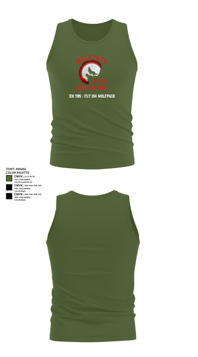 331 TRS / FLT 154 WOLFPACK 75262694 Tank Top - 59