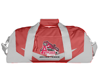 Duffle Bag, Archer High School Tennis, Tennis, Teamtime, Team time, sublimation, custom sports apparel, team uniforms, spirit wear, spiritwear, sports uniforms, custom shirts, team store, custom team store, fundraiser sports, apparel fundraiser