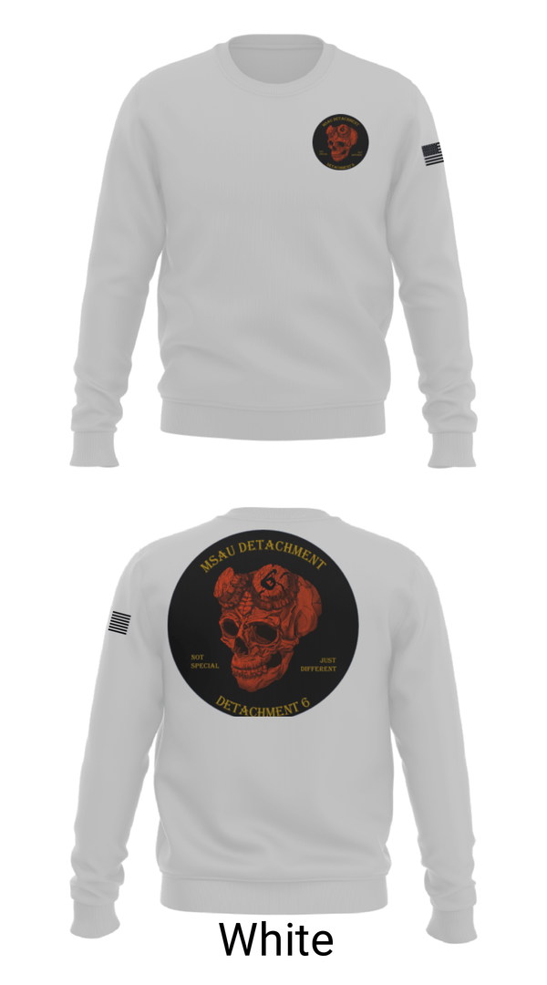Crew Neck Sweatshirt, DET 6, Marines, Teamtime, Team time, sublimation, custom sports apparel, team uniforms, spirit wear, spiritwear, sports uniforms, custom shirts, team store, custom team store, fundraiser sports, apparel fundraiser