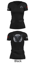 Nocturnalz 5555113 Women's Short Sleeve V-neck Shirt - 38