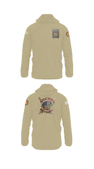 Windbreaker, Archer Battery 2-2 FA, Army, Teamtime, Team time, sublimation, custom sports apparel, team uniforms, spirit wear, spiritwear, sports uniforms, custom shirts, team store, custom team store, fundraiser sports, apparel fundraiser