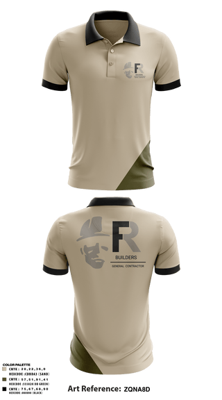 Short Sleeve Performance Polo, FR BUILDERS, , Teamtime, Team time, sublimation, custom sports apparel, team uniforms, spirit wear, spiritwear, sports uniforms, custom shirts, team store, custom team store, fundraiser sports, apparel fundraiser