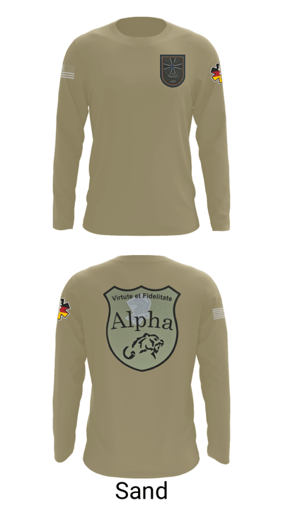 4./401 PzGrenBtl 62618383 Long Sleeve Performance Shirt - 86