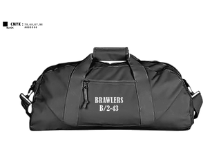 Duffle Bag, Brawlers, Army, Teamtime, Team time, sublimation, custom sports apparel, team uniforms, spirit wear, spiritwear, sports uniforms, custom shirts, team store, custom team store, fundraiser sports, apparel fundraiser