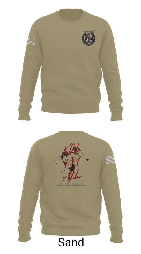 Crew Neck Sweatshirt, Bounty hunters, , Teamtime, Team time, sublimation, custom sports apparel, team uniforms, spirit wear, spiritwear, sports uniforms, custom shirts, team store, custom team store, fundraiser sports, apparel fundraiser