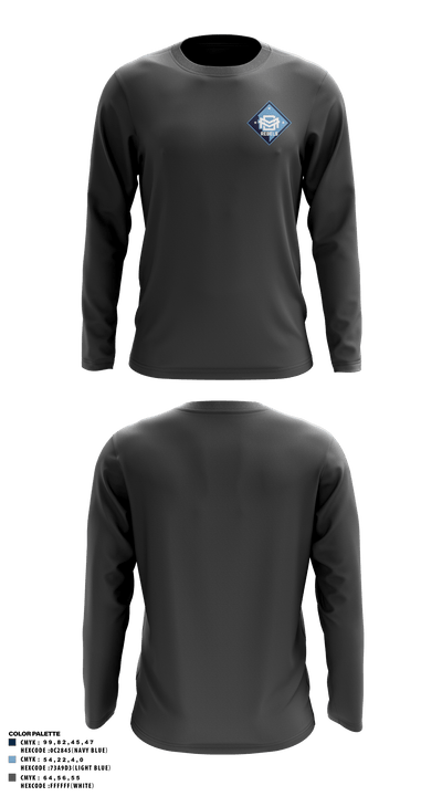 DMV Rebels Basketball Club 74789551 Long Sleeve Performance Shirt - 4