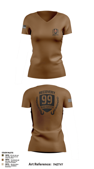 Womens Short Sleeve Vneck Shirt, 137th Echo Company1-137th AV E co, National Guard, Teamtime, Team time, sublimation, custom sports apparel, team uniforms, spirit wear, spiritwear, sports uniforms, custom shirts, team store, custom team store, fundraiser sports, apparel fundraiser