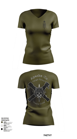 Womens Short Sleeve Vneck Shirt, ApApache, , Teamtime, Team time, sublimation, custom sports apparel, team uniforms, spirit wear, spiritwear, sports uniforms, custom shirts, team store, custom team store, fundraiser sports, apparel fundraiser