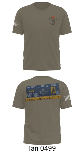 Old School Cotton Feel Shirt, 323 chem maint, Army, Teamtime, Team time, sublimation, custom sports apparel, team uniforms, spirit wear, spiritwear, sports uniforms, custom shirts, team store, custom team store, fundraiser sports, apparel fundraiser