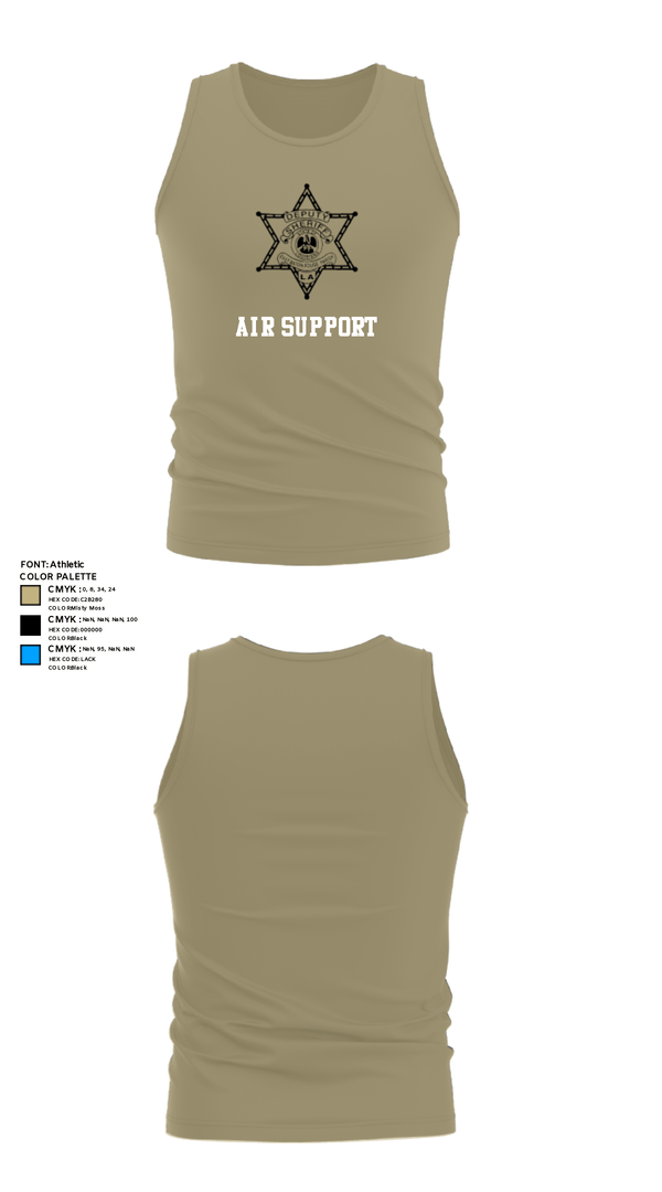 Tank Top, Air Support, , Teamtime, Team time, sublimation, custom sports apparel, team uniforms, spirit wear, spiritwear, sports uniforms, custom shirts, team store, custom team store, fundraiser sports, apparel fundraiser