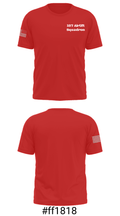 187 Airlift Squadron 74716290 Short Sleeve Performance Shirt - 6