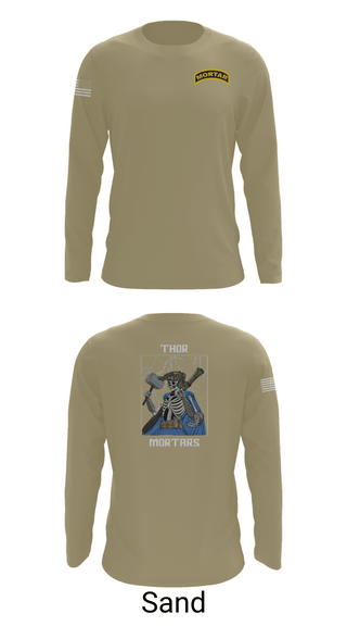 Long Sleeve Performance Shirt, 5/4 Cav, C-TRP MTRS, , Teamtime, Team time, sublimation, custom sports apparel, team uniforms, spirit wear, spiritwear, sports uniforms, custom shirts, team store, custom team store, fundraiser sports, apparel fundraiser