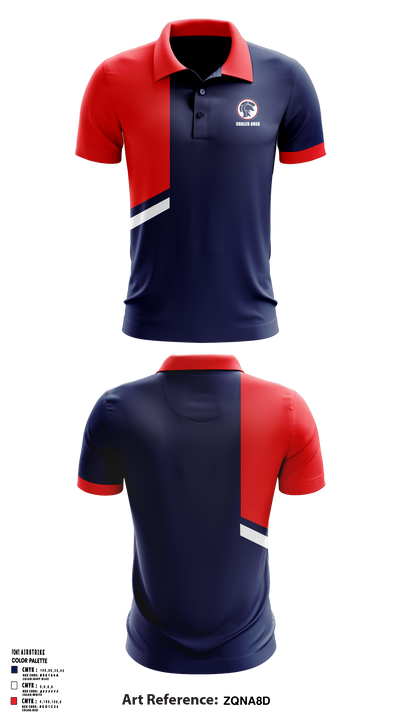 Shaler Area Elementary Basketball Association 5459664 Short Sleeve Performance Polo - 1