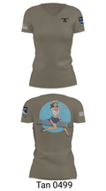 733 83106436 Women's Short Sleeve V-neck Shirt - 65