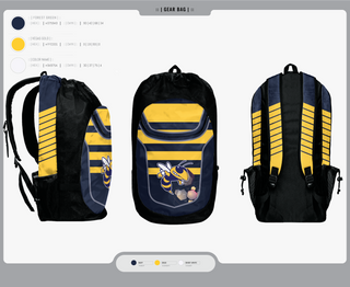 Gear Bag, Wynne Yellowjackets, Men's Basketball, Teamtime, Team time, sublimation, custom sports apparel, team uniforms, spirit wear, spiritwear, sports uniforms, custom shirts, team store, custom team store, fundraiser sports, apparel fundraiser