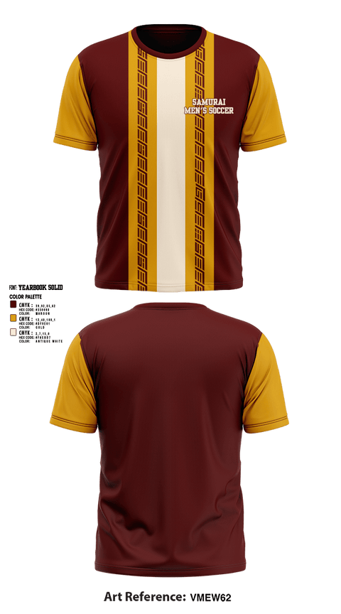 Short Sleeve Performance Shirt, Samurai, Men's Soccer, Teamtime, Team time, sublimation, custom sports apparel, team uniforms, spirit wear, spiritwear, sports uniforms, custom shirts, team store, custom team store, fundraiser sports, apparel fundraiser