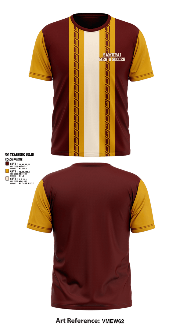 Short Sleeve Performance Shirt, Samurai, Men's Soccer, Teamtime, Team time, sublimation, custom sports apparel, team uniforms, spirit wear, spiritwear, sports uniforms, custom shirts, team store, custom team store, fundraiser sports, apparel fundraiser