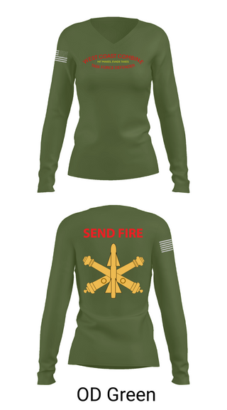 Womens Long Sleeve Vneck Shirt, Task Force Defender, , Teamtime, Team time, sublimation, custom sports apparel, team uniforms, spirit wear, spiritwear, sports uniforms, custom shirts, team store, custom team store, fundraiser sports, apparel fundraiser
