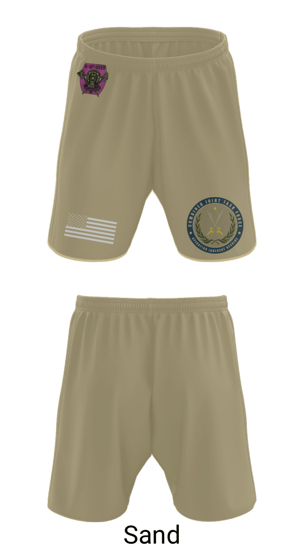 Athletic Shorts With Pockets, 3-10 GSAB, Army, Teamtime, Team time, sublimation, custom sports apparel, team uniforms, spirit wear, spiritwear, sports uniforms, custom shirts, team store, custom team store, fundraiser sports, apparel fundraiser