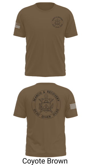 Short Sleeve Performance Shirt, Underwater Search & Recovery Team, Police, Teamtime, Team time, sublimation, custom sports apparel, team uniforms, spirit wear, spiritwear, sports uniforms, custom shirts, team store, custom team store, fundraiser sports, apparel fundraiser
