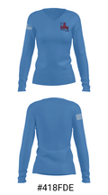 La Drillers 30243488 Women's Long Sleeve V-neck Shirt - 20