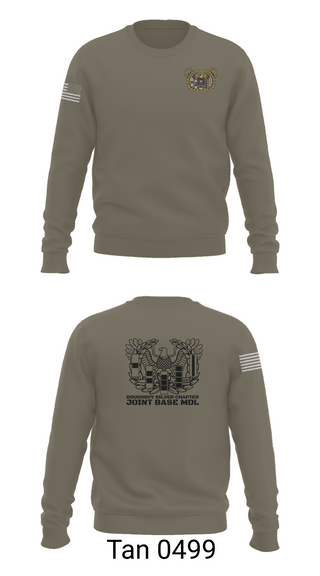 Crew Neck Sweatshirt, Doughboy Silver Chapter, National Guard, Teamtime, Team time, sublimation, custom sports apparel, team uniforms, spirit wear, spiritwear, sports uniforms, custom shirts, team store, custom team store, fundraiser sports, apparel fundraiser