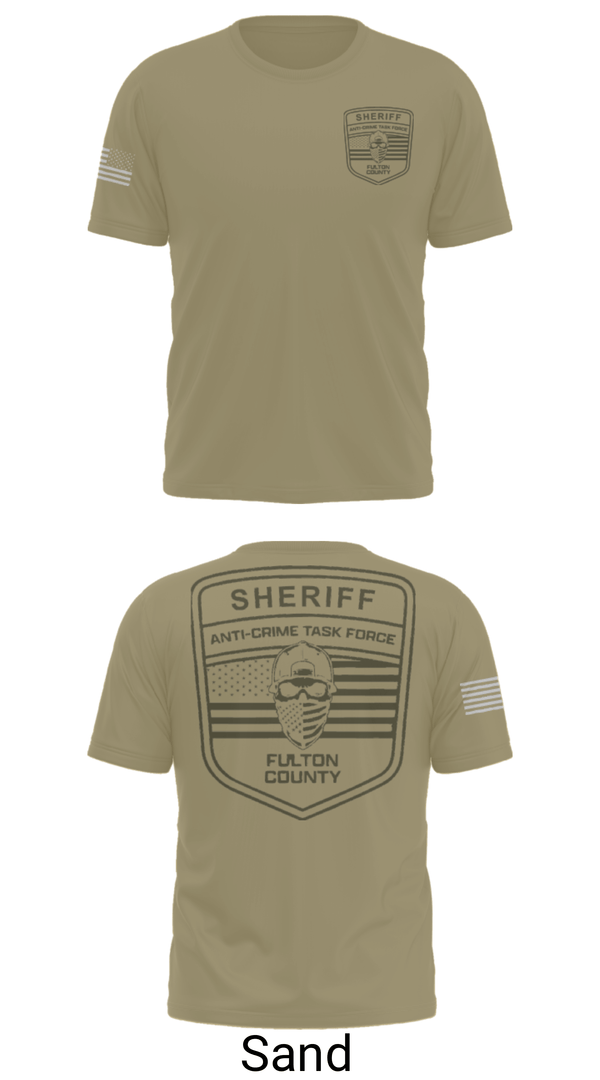 Short Sleeve Performance Shirt, Fulton County Anti-Crime Task Force, , Teamtime, Team time, sublimation, custom sports apparel, team uniforms, spirit wear, spiritwear, sports uniforms, custom shirts, team store, custom team store, fundraiser sports, apparel fundraiser