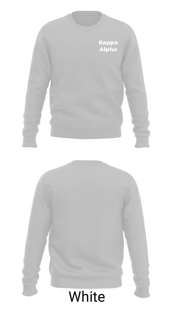 Crew Neck Sweatshirt, Kappa Alpha, Army, Teamtime, Team time, sublimation, custom sports apparel, team uniforms, spirit wear, spiritwear, sports uniforms, custom shirts, team store, custom team store, fundraiser sports, apparel fundraiser
