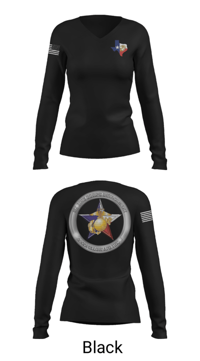 Goodfellow AFB MCD 8795837 Women's Long Sleeve V-neck Shirt - 37