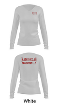 Ramirez Ag Transport llc 10846146 Women's Long Sleeve V-neck Shirt - 16