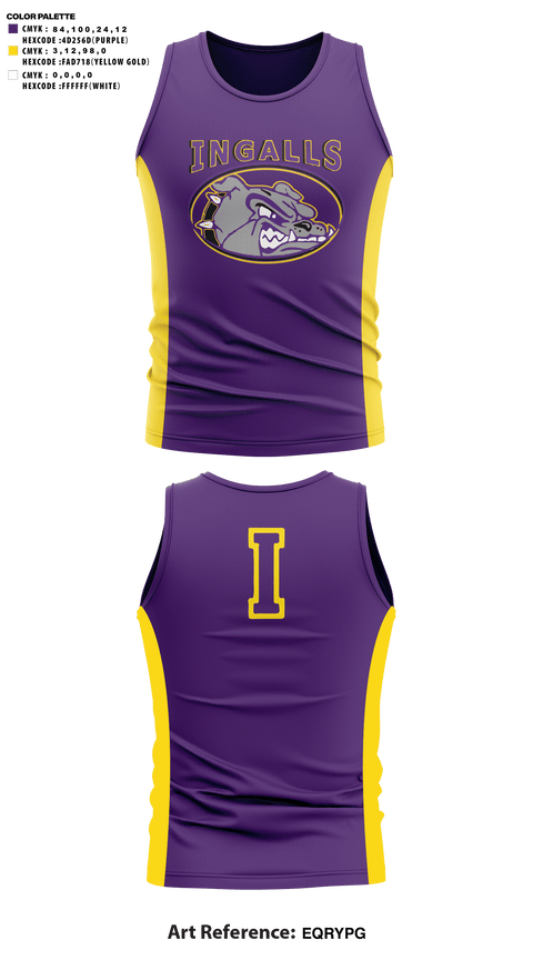 Tank Top, Ingalls Junior High School Cross Country, Cross Country, Teamtime, Team time, sublimation, custom sports apparel, team uniforms, spirit wear, spiritwear, sports uniforms, custom shirts, team store, custom team store, fundraiser sports, apparel fundraiser
